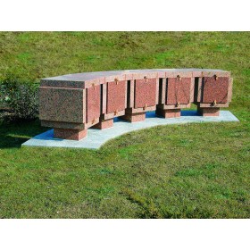 Columbarium en granit - ARENA - Sansone Collectivités