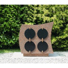 Columbarium en granit - VALEA - Sansone Collectivités