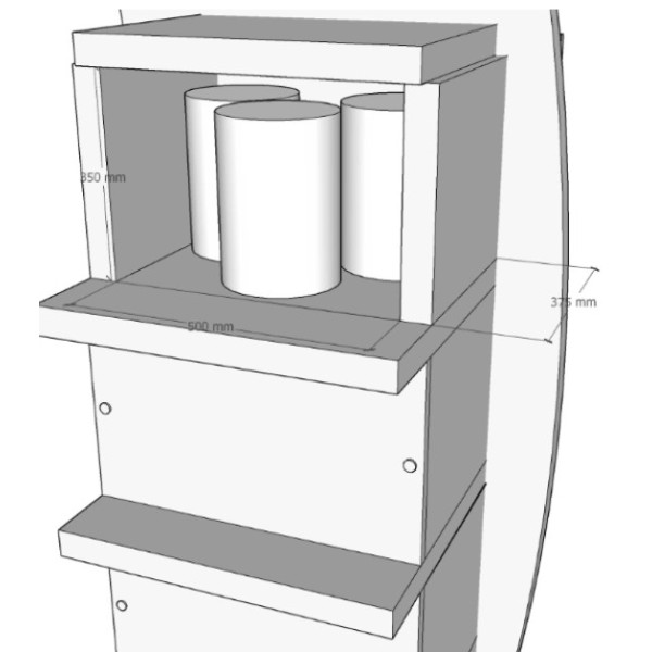 Columbarium en granit  - LUMEA - Sansone Collectivités