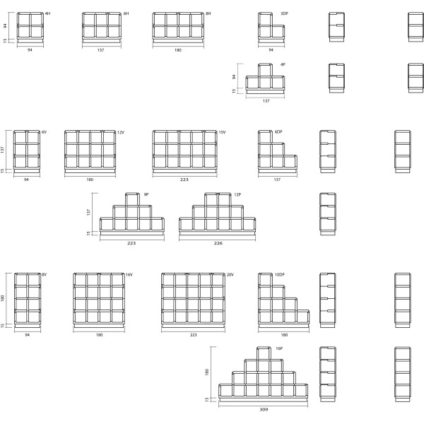 Columbarium en granit - Cheops - Sansone Collectivités