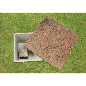 Caveau urne dalle - Modèle carré - Sansone Collectivités