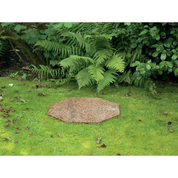 Caveau urne dalle - Modèle octogonal - Sansone Collectivités