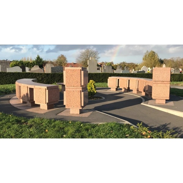 Columbarium en granit - ARENA - Sansone Collectivités