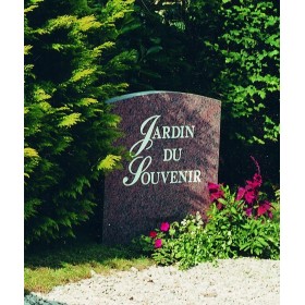 Stèle en granit - Modèle Coupole - Sansone Collectivités