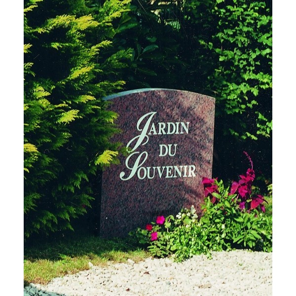 Stèle en granit - Modèle Coupole - Sansone Collectivités