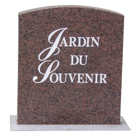 Stèle en granit - Modèle Coupole - Sansone Collectivités