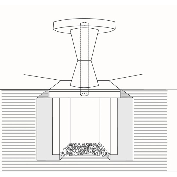 Table du souvenir - Modèle Octo - Sansone Collectivités