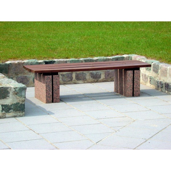 Banc en granit - Modèle Village - Sansone Collectivités