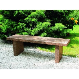 Banc en granit - Modèle Profil - Sansone Collectivités