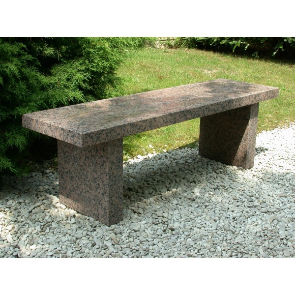 Banc en granit - Modèle Profil - Sansone Collectivités