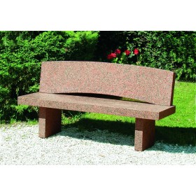 Banc en granit - Modèle Reflet - Sansone Collectivités