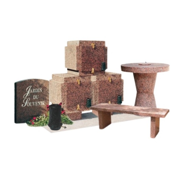 Columbarium prêt à poser  - Formule Excellence - Sansone Collectivités