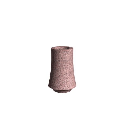 Aménagement Columbarium SANSONE - Vase AC2 Rose de la Clarté